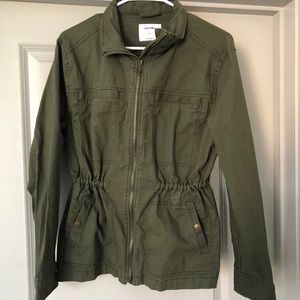 Army Green Jean Jacket